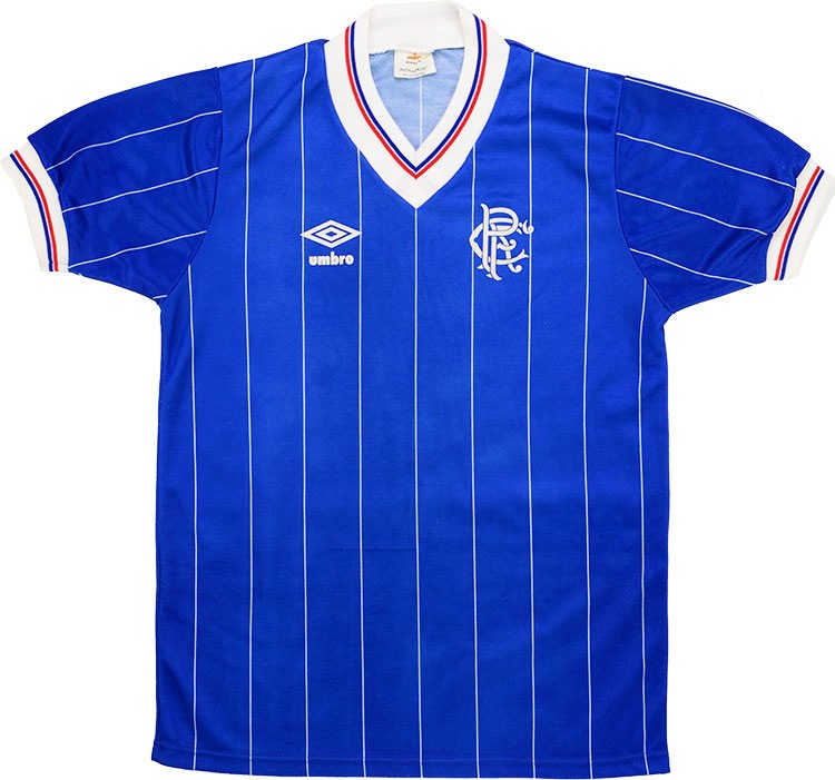 Tailandia Camiseta Rangers 1ª Retro 1982 1983 Azul